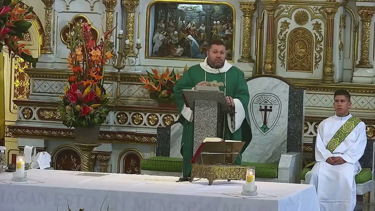 Eucaristía en la Basílica del Señor de los Milagros Buga