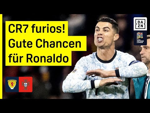 Cristiano Ronaldo & Co. verzweifeln: Schottland - Portugal | UEFA Nations League | DAZN