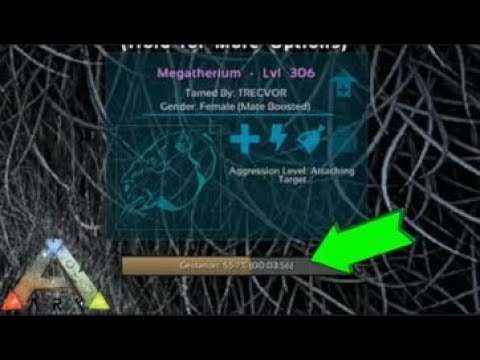 How To Decrease Time For Gestation Process Ark Survival Evolved