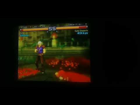 Tekken 5 Lee Axle Throw on Asuka Ryona