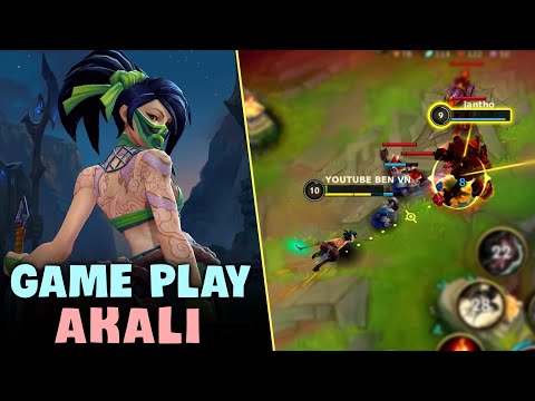 WILD RIFT | AKALI MID ERROR DAME MONTAGER ABOUT LATE GAME | GAMEPLAY