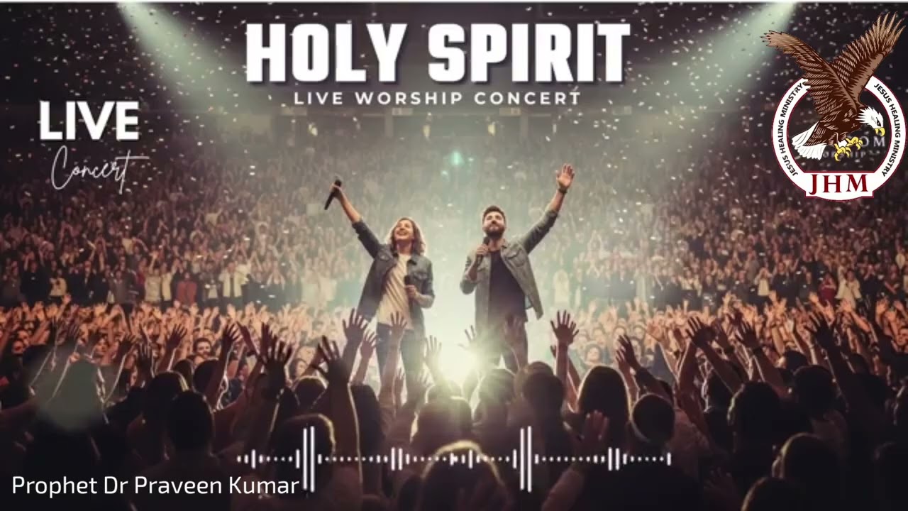 Holy Spirit -LIVE worship - live concert . annointed worship 