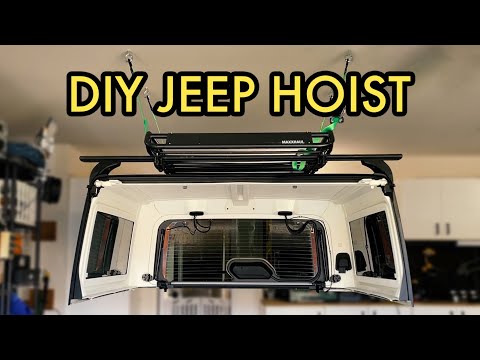 DIY Jeep Hardtop Hoist for under $20