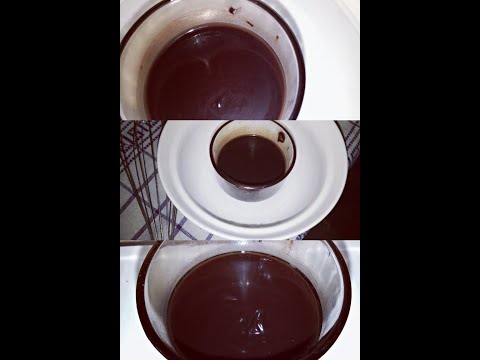 3 Ingredients Chocolate Ganache for Drip Cakes. (Hacks)