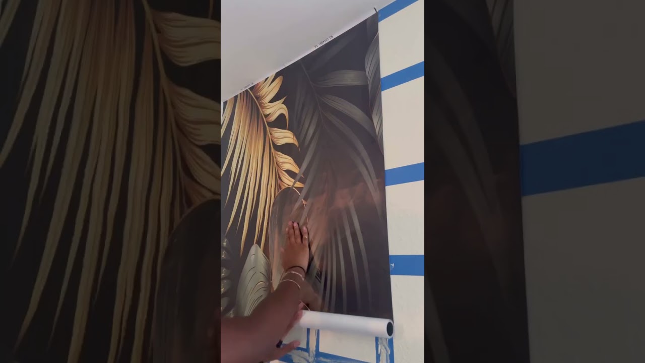 DIY Wallpaper; renters friendly