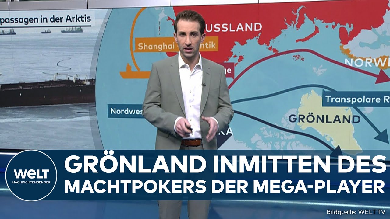 MACHTPOKER UM GRÖNLAND: Darum sind Trump, Putin und Xi so scharf auf die Eis-Insel!