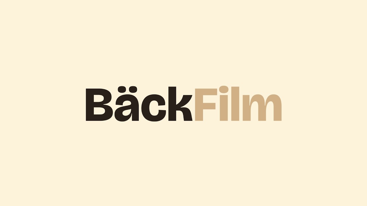 Stillbild ur Bäck Films showreel