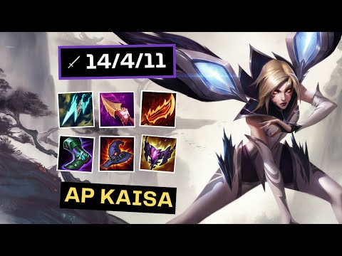 AP Kai'sa - 6 ITEMS. Climb to Diamond with this build - ADC Gameplay
