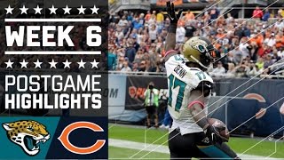 Jaguars vs. Bears (Week 6) | Game Highlights | NFL by NFL