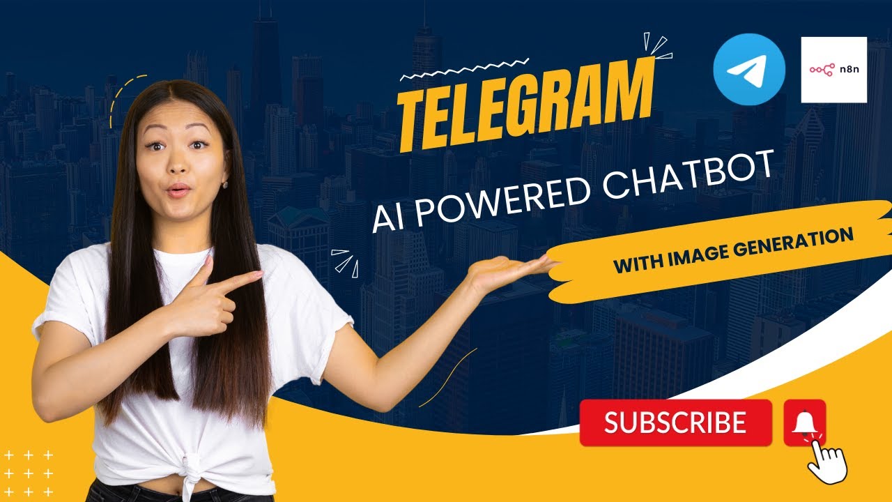 Build AI Telegram Chatbot with beautiful image generation using low-code tool n8n 🚀 [Part 1 and 2]