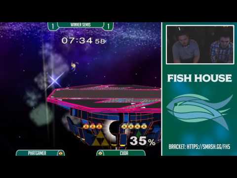 Fish House 5 SSBM - Phatgamer (Sheik) Vs. Cuda (Sheik) Winners Semis