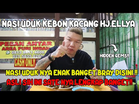 WAJIB COBAIN BRAY, NASI UDUK LEGEND DI NASI UDUK KEBON KACANG HAJI ELLYA