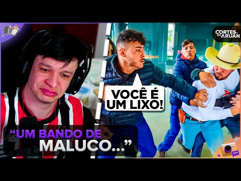 ARUAN REAGE: REI DO GADO ME DEU UM SOCO NA CARA E ME CHAMOU DE MULEKE !! 😡 (LEO DA HORNET)