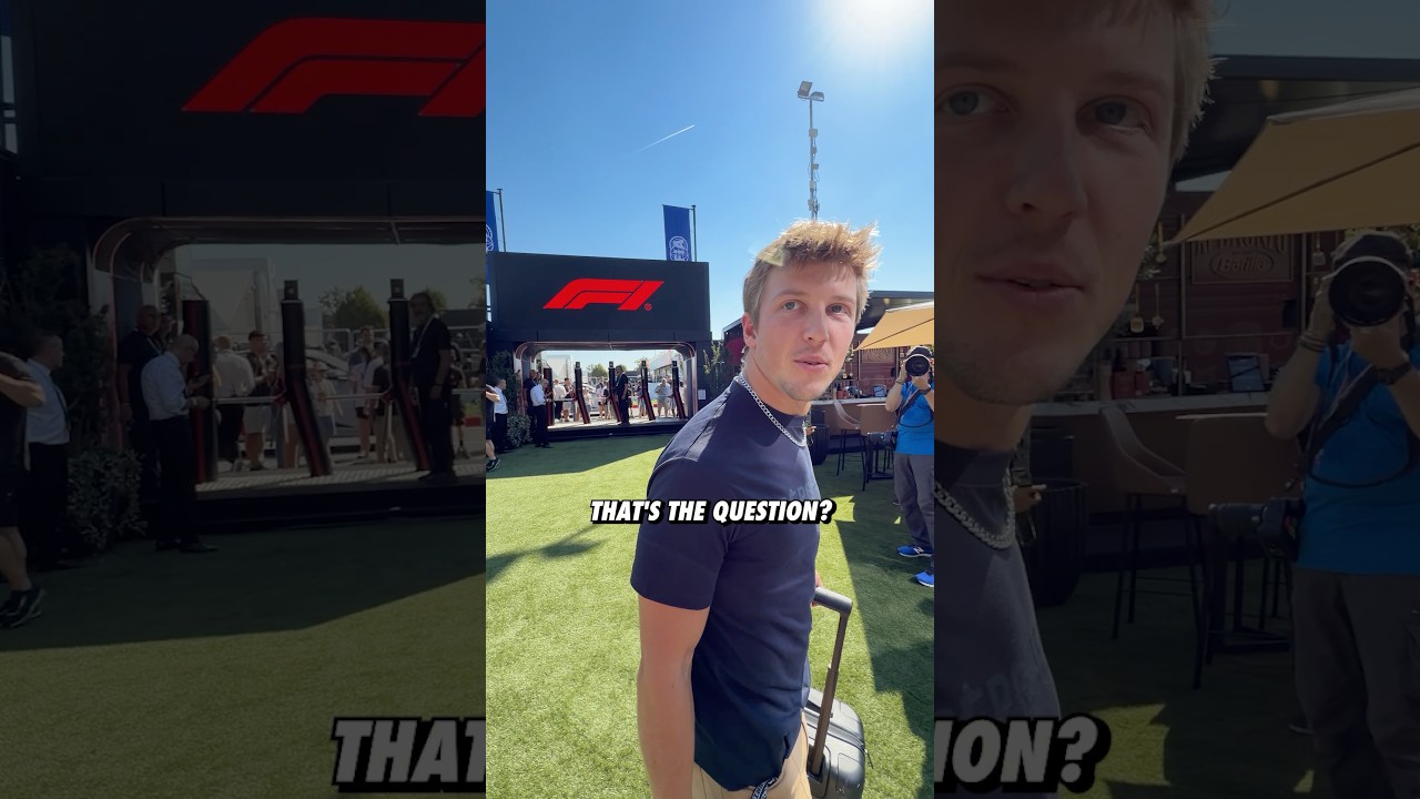 Buongiorno, Liam 😄👋#F1 #RedBullRacing #ItalianGP