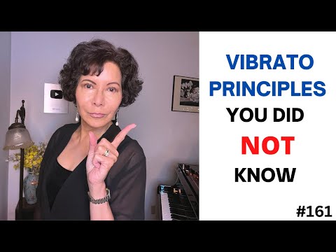 NO VIBRATO?  This may be THE MOST IMPORTANT video that you ever watch on vibrato in  singing!