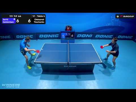 15:55 Serhii Zemiantsev - Oleksandr Тkachenko 19.08.2023 TT Euro.Cup Ukraine Star. TABLE 4