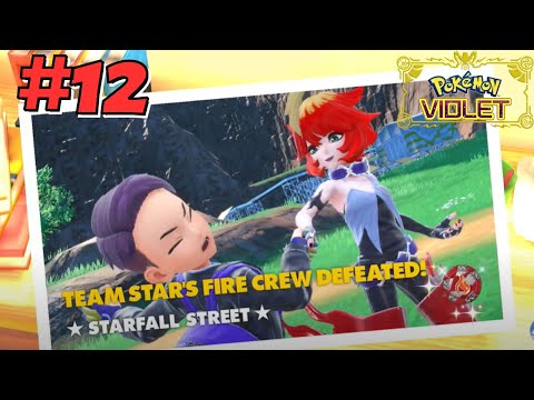 Pokemon Violet Walkthrough - Fire Crew and Mela of Team Star