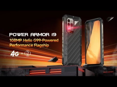Ulefone Power Armor 19//Rugged Phone//9600 mAh Battery//120Hz//Full Specs & Price