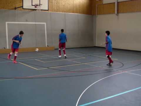 Fussballtraining: Passübung #5 - Passen - Technik