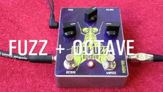 Video thumbnail for FLY BUZZ | FUZZ + OCTAVE | 60´s GARAGE | PSYCHO | MONSTRO EFFECTS by Monstro Effects