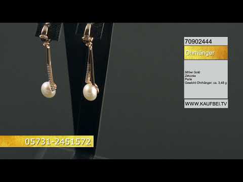 Sokolov Серьги из красного золота 585 пробы с жемчугом и фианитами