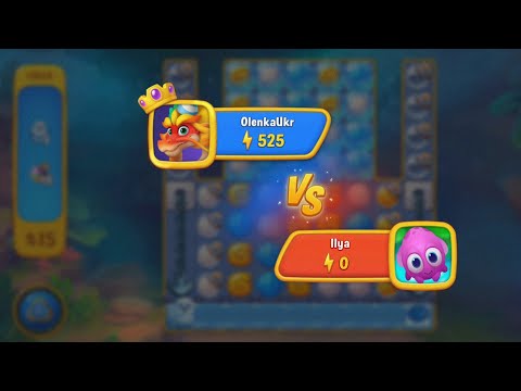 Mobile relaxing game:🧘FishDom🐟🐠Levels🏆11853SuperHard 11854-11857🏆*10 mins Gaming...Lightning Duel⚡⚡⚡