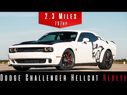 Dodge Hellcat Redeye Falls Short Of Claimed Top Speed Hits 191 Mph Autoevolution News