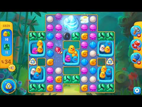 Fishdom 2021 - Level 5929   #playrix #fishdom #gaming