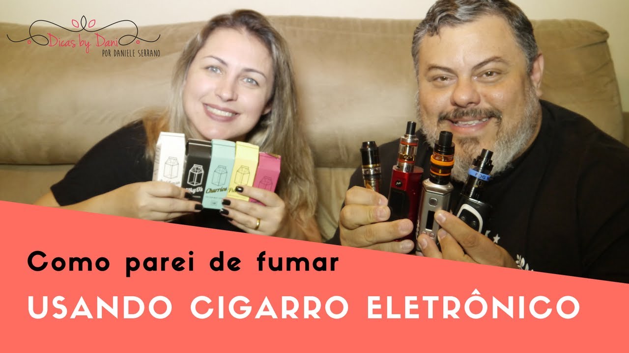 Como parei de fumar usando Cigarro Eletrônico ou Vape !!! 18 minutos