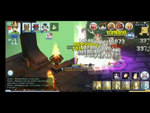 Ragnarok Mobile SEA Archbishop Solo ET flr 90 (Lord Of Death and Doppleganger) damage test *F2P*
