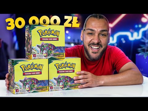 OPENING KART POKEMON za 30 000zł z EKIPĄ!