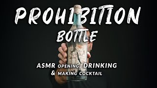 Silently Opening My Oldest Bottle and Making Cocktail
