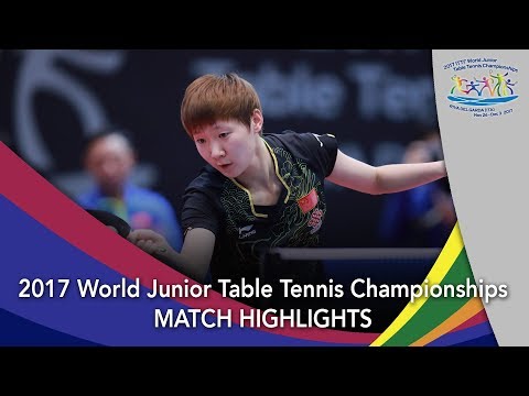 2017 World Junior Championships Highlights: Sun Yingsha vs Wang Manyu (Final)
