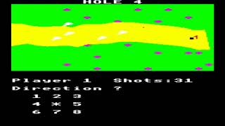 Golf (Alternative, Electron User) (longplay) for the BBC Micro
