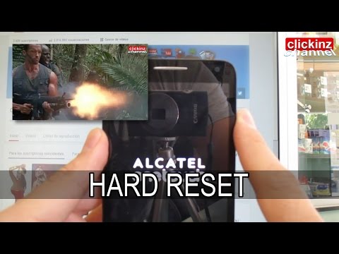 HARD RESET ALCATEL ONE TOUCH POP 3 5.5 5025D 5015A RESETEAR FACTORY DATA RESTORE ANDROID UNLOCK