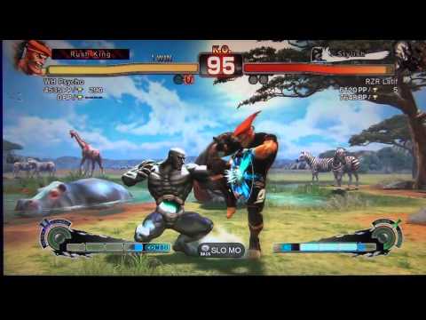 SSF4 AE Endless Battle - WH Psycho (Adon) Vs RZR Latif (Seth)