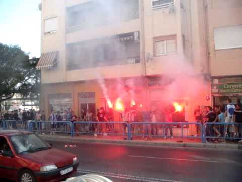 Curva Sur H.C.F. Hércules CF- Alcorcón 11-12. Play-off
