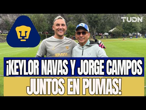TWO LEGENDS! 🔥 Jorge Campos and Keylor Navas Together at the Pumas Youth Academy | Historic Momen...