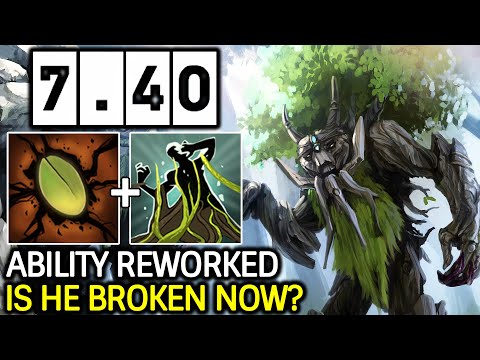 Treant Protector 7.40 Ability Reworked – Is He Broken Now? Dota 2