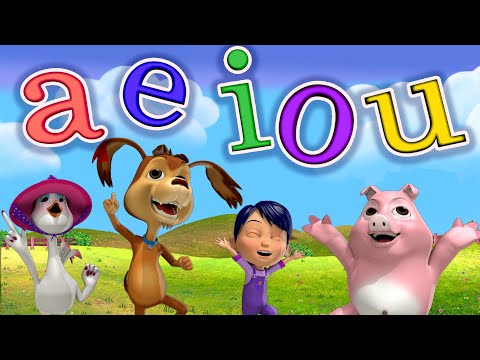 SOMOS LAS VOCALES - MI PERRO CHOCOLO APRENDE - CANCIONES INFANTILES