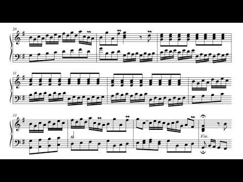 Pièces de clavecin, Op 1 No. 10 Allegro (Fiocco, Joseph Hector) Organ