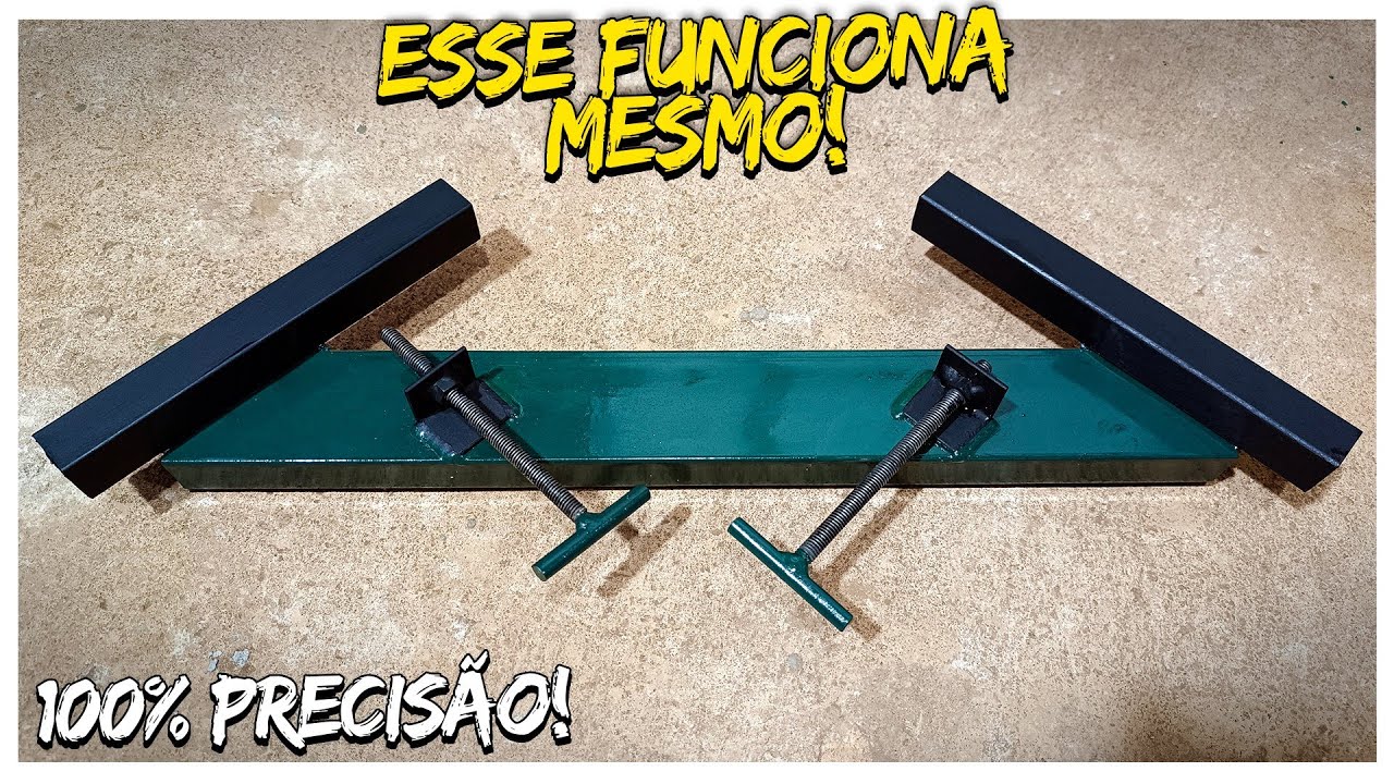 Nunca + Você Erra o Esquadro! Não tem Nas lojas essa Ferramenta - Montagem Perfeita a 90 Graus