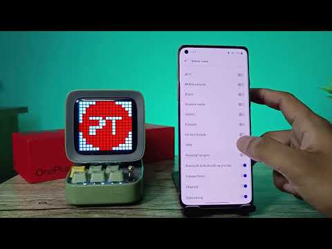 How to Edit Status Bar Icons in Oneplus 8