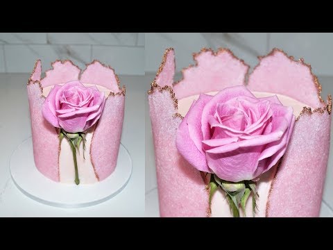 Cake decorating tutorials | SUGAR SHEET TECHNIQUE | Sugarella Sweets Video