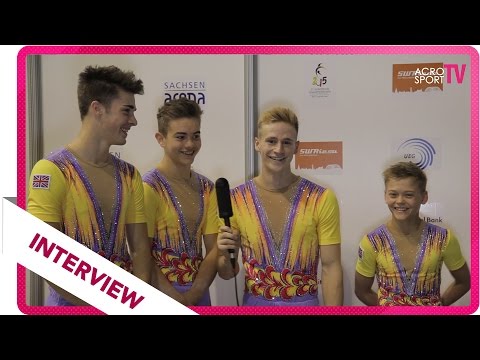 Interview Watts, Sawenko, Tate, Upcott - Great Britain - Men´s Group - European Championship 2015