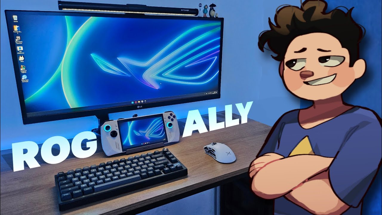 Meu novo PC é um PORTÁTIL