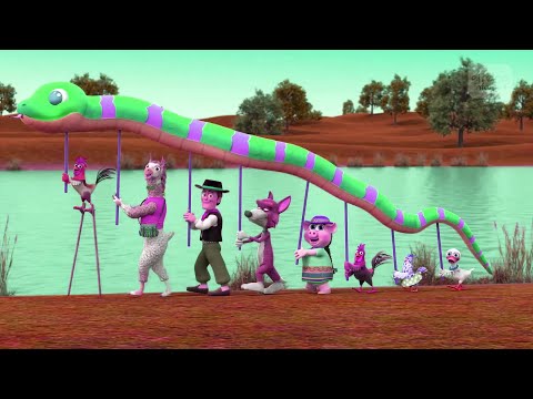 El Reino Infantil Soy Una Serpiente Intro Logo Sponsored By Gamavision Csupo Effects