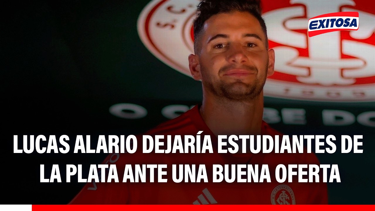 🔴🔵¿Lucas Alario a la ‘U’? Estudiantes no se opondría ante una buena oferta, según periodista