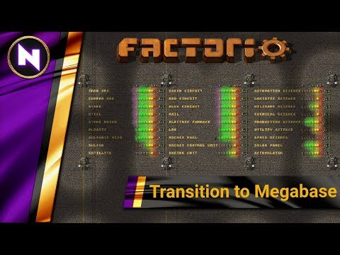 Step-by-Step Transition to Megabase - Factorio Engineering