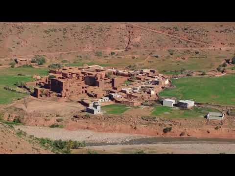 قرية  أنزال  - Anzal - جماعة تزارت   إقليم الحوز